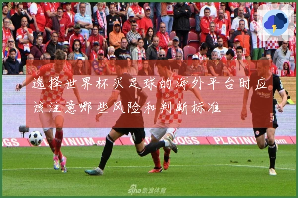 选择世界杯买足球的海外平台时应该注意哪些风险和判断标准